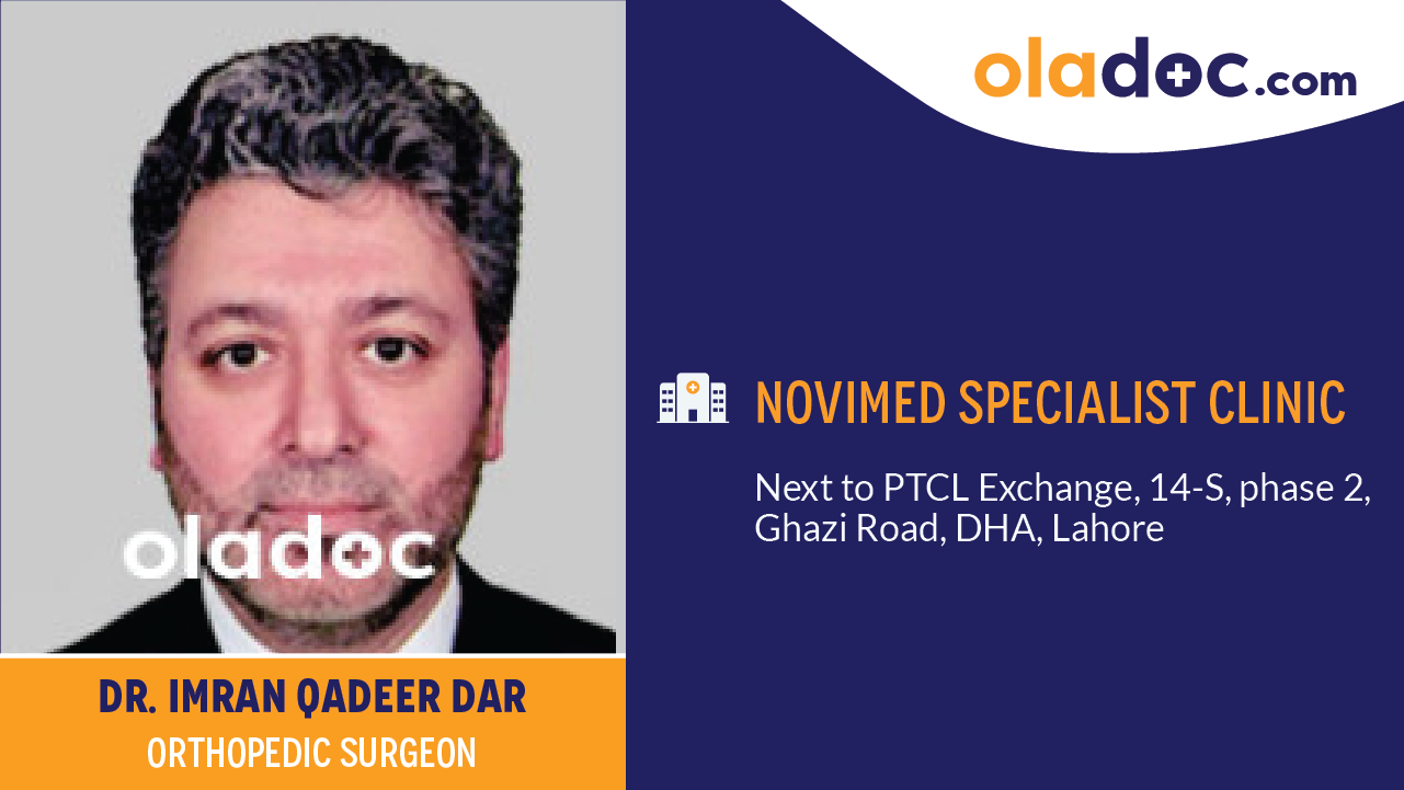 Practice locations of Dr.Imran Qadeer Dar